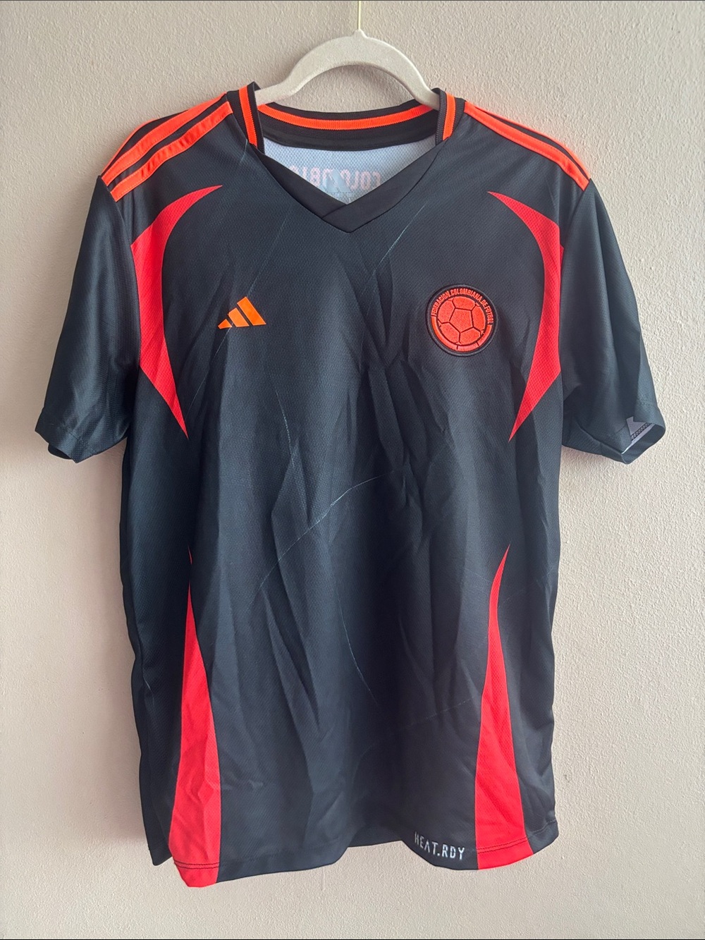 Adidas Colombia 2024 Away Jersey - Black - Men Black Large
